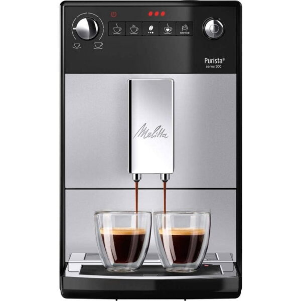 Melitta, Purista Automatic Espresso Machine, F230-101, Silver/Black