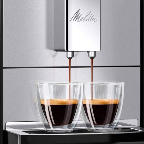 Melitta, Purista Automatic Espresso Machine, F230-101, Silver/Black