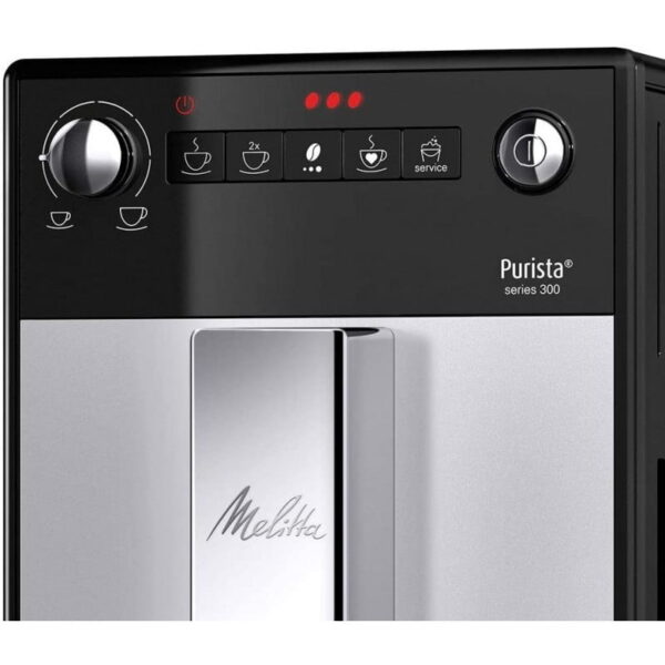 Melitta, Purista Automatic Espresso Machine, F230-101, Silver/Black