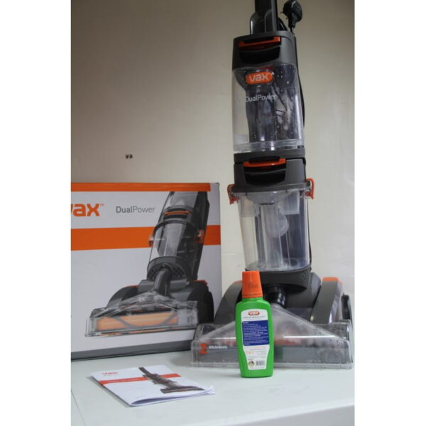 VAX W86-DP-B Dual Power Carpet Cleaner - Grey and Orange