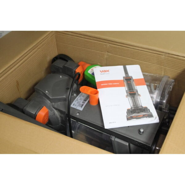 VAX W86-DP-B Dual Power Carpet Cleaner - Grey and Orange