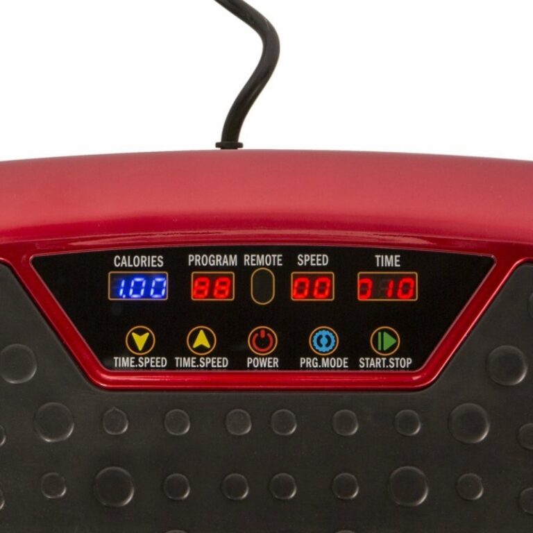 Vibrapower Slim 3 Vibration Plate with Remote Watch + Resistance Bands