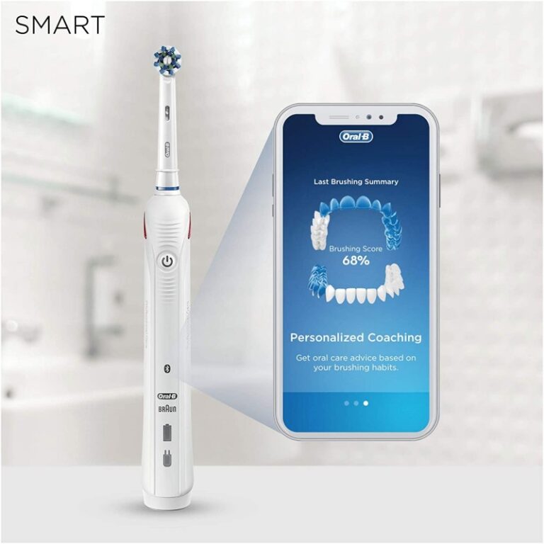 oral b smart 4 4500n crossaction electric toothbrush