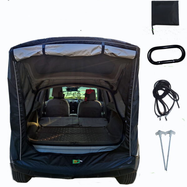 Car Trunk Extension Tent At The Rear Of The Car - Image 5