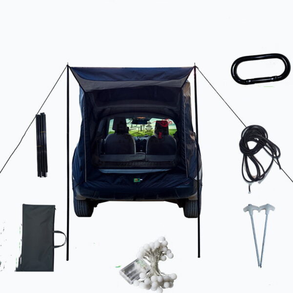 Car Trunk Extension Tent At The Rear Of The Car - Image 4