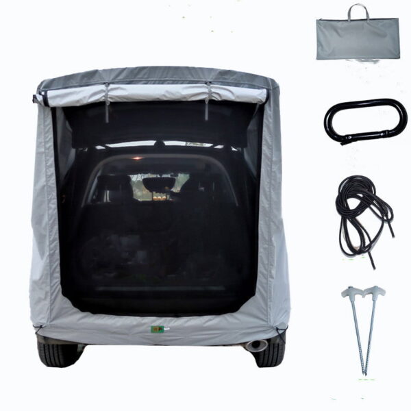 Car Trunk Extension Tent At The Rear Of The Car - Image 7