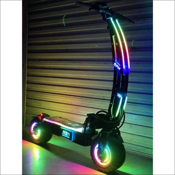 60V LED Tesla Electric Scooter - Image 2