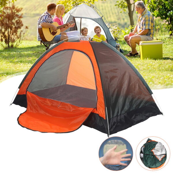 Camping Tent Full Automatic Waterproof Windproof Sunshade Canopy Beach Awing Outdoor Travel