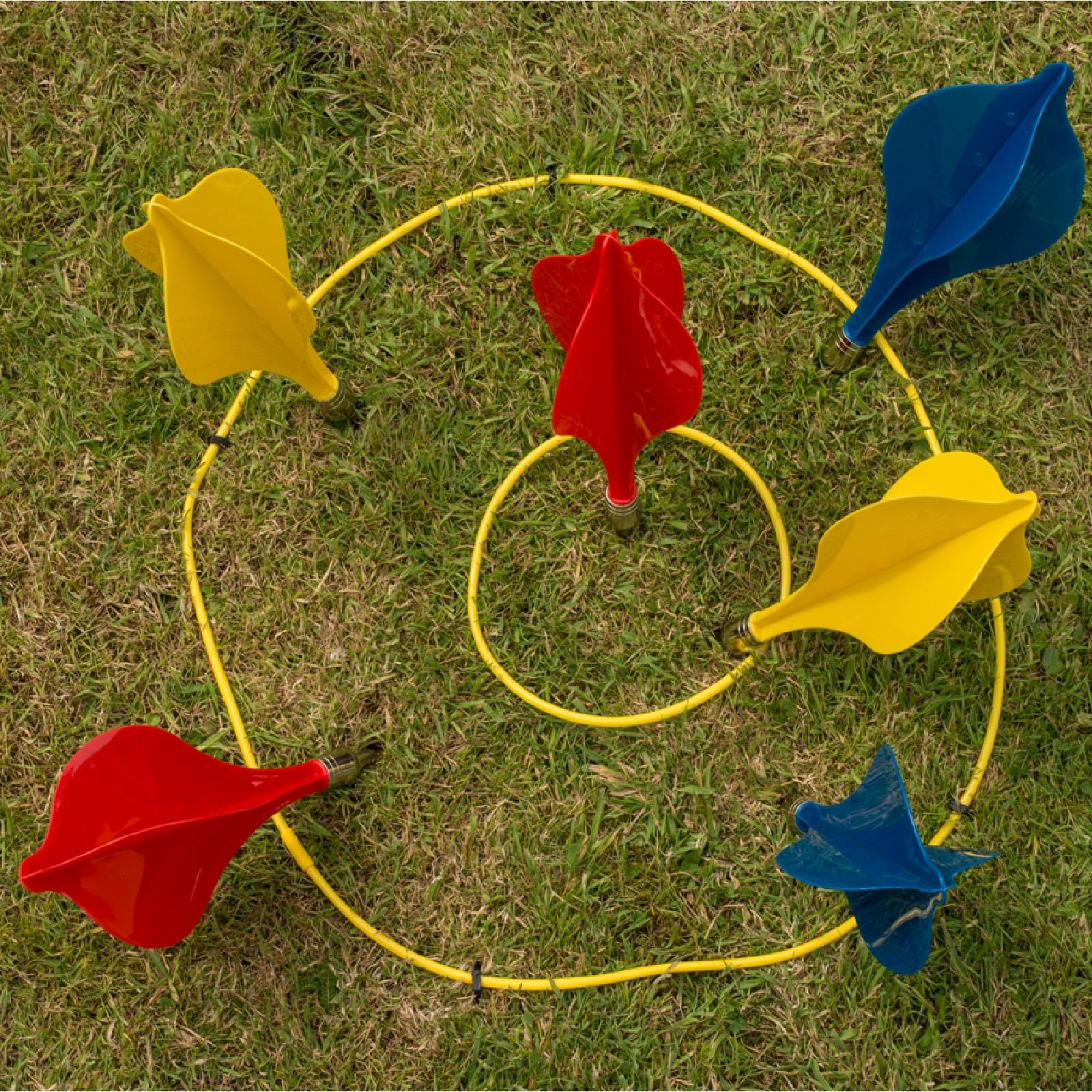 Large kids Garden Lawn Darts Toss Throwing Game Set Party Fun Family Outdoor 