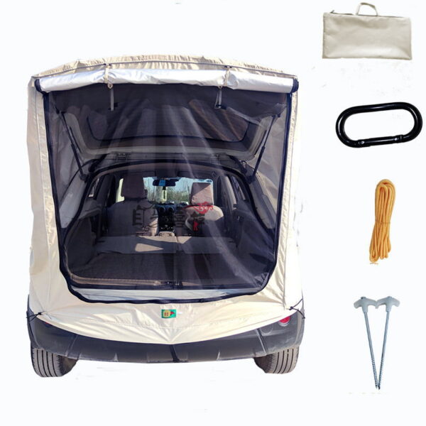 Car Trunk Extension Tent At The Rear Of The Car - Image 10