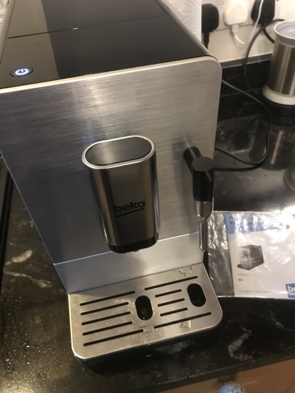 BEKO CEG5311X Bean to Cup Coffee Machine Brushed Stainless Steel